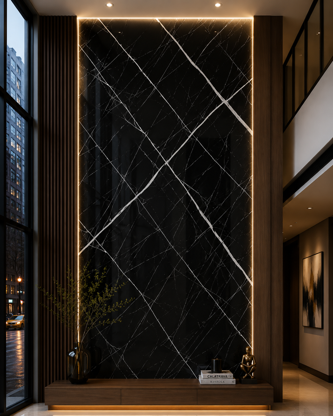 3D PVC marble Sheet view 5