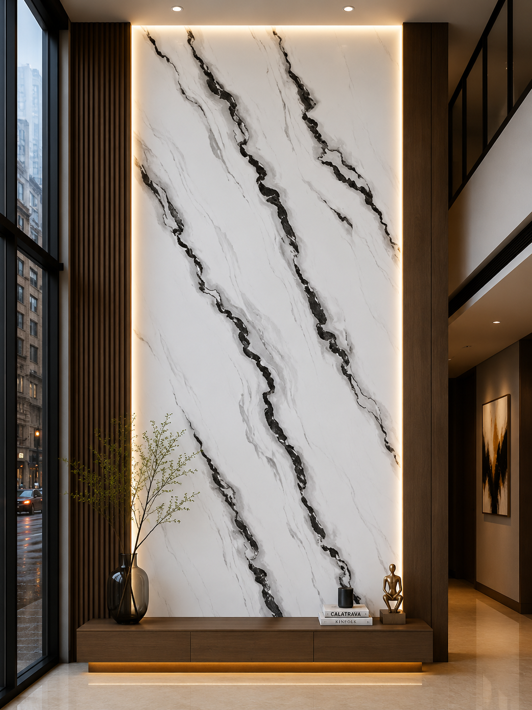 3D PVC marble Sheet view 4