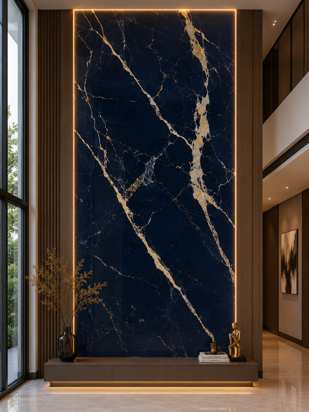 3D PVC marble Sheet view 2