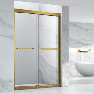 Framed Shower Door – Gold -48" x 71", 60x60", 60x71"
